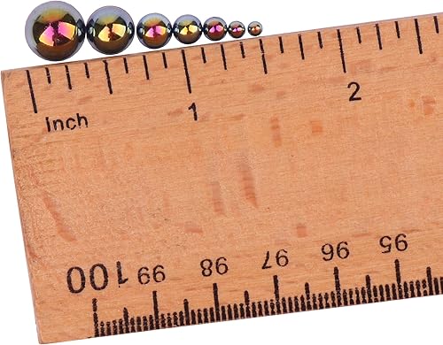 Miniatura 8 de 3000 unidades, 1 caja de 7 tamaños, redondas, con parte trasera plana, cuentas sueltas de media perla, álbum de recortes, manualidades (cuentas