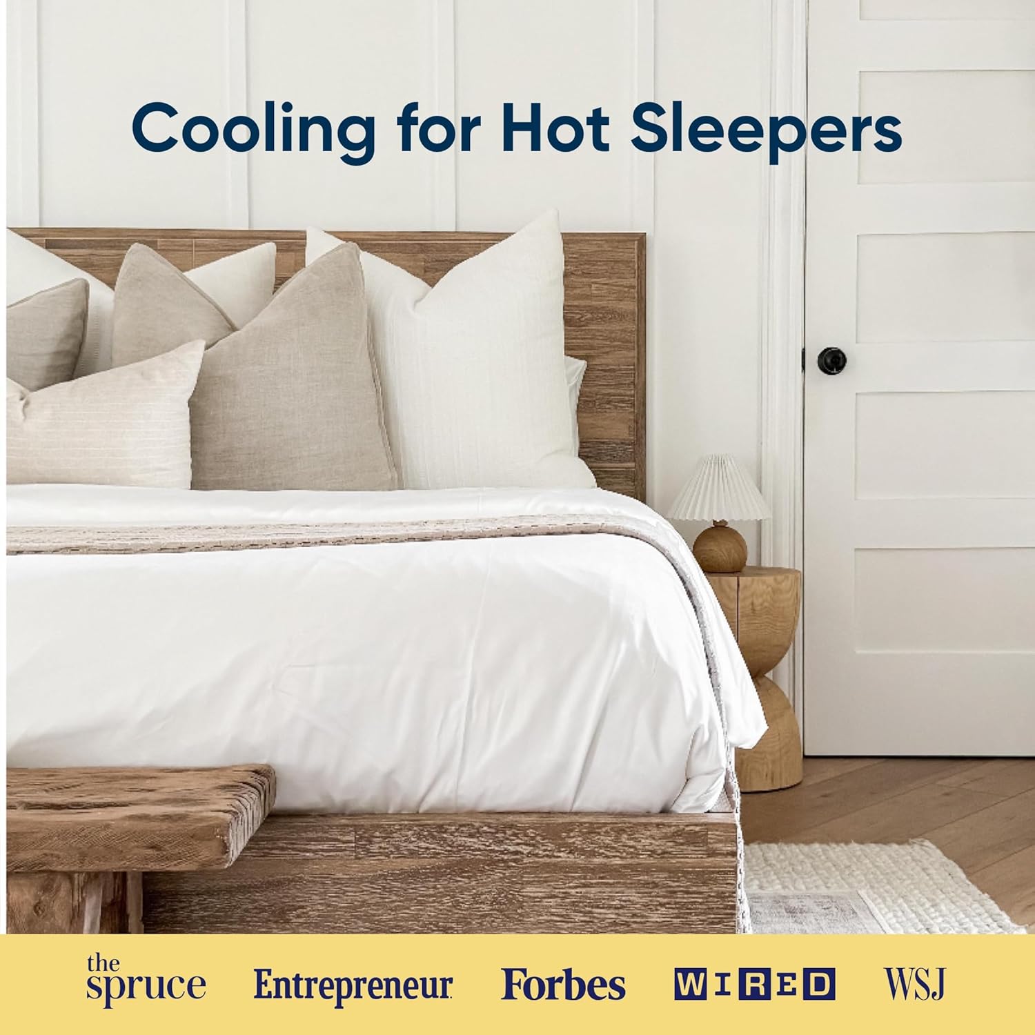 Vesta Premium 100% Bamboo Viscose Duvet Cover, SuperBamboo Cooling for Hot Sleepers, Softer Than Silk, Perfect for Gift Giving, High Thread Count, 7 Handy Duvet Ties (Stardust Grey, King/Cali King)