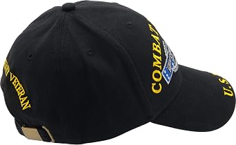 Eagle Emblems Mens CIB Combat Ready Embroidered Ball Cap Adjustable Black