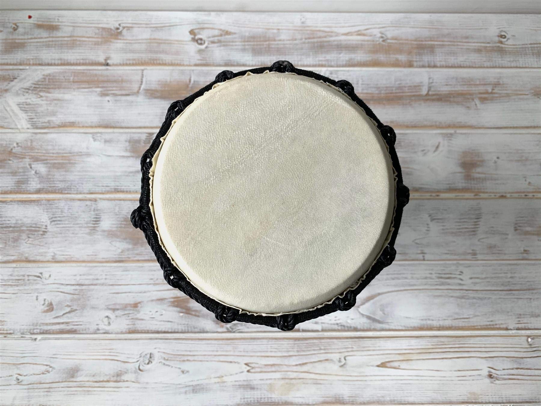 Afrikanische Trommel Für Kinder Kinder Djembe Trommel 30cm - Handbemalte Trommel Aus Mahagoni-Holz Afrikanische Trommel 30cm