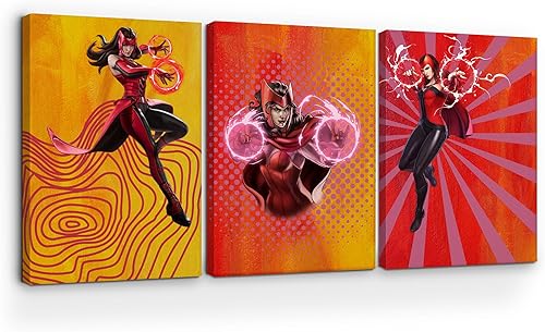 Miniatura 98 de MAVIS PRINT Dead Poool - Decoración de pared Marval de 12 x 16 pulgadas, impresión HD y marco de madera, decoración moderna de pared para Annt