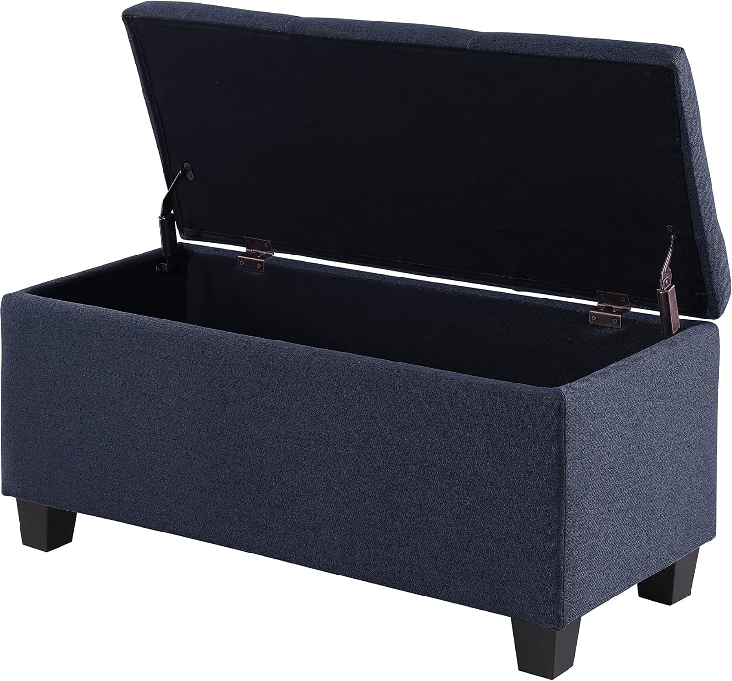 GOWE [Video] Large Storage Ottoman Bench Set, 3 in 1 Combination Ottoman, Tufted Ottoman Linen Bench for Living Room, Entryway, Hallway, Bedroom Support 250lbs