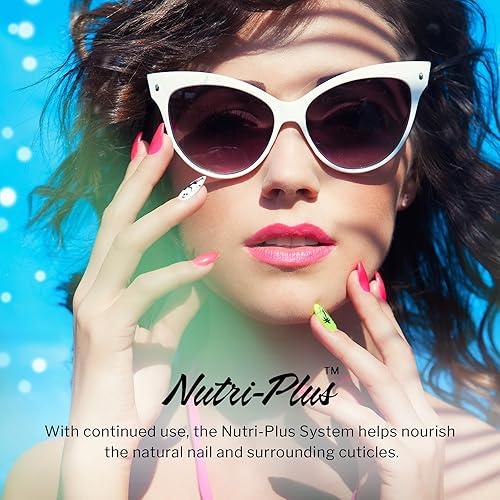 Miniatura 4 de SNS Polvo de inmersión de uñas, polvo de inmersión de color geloso, templo esmeralda (verdepastel, crema), color de uñas de larga duración dura 14