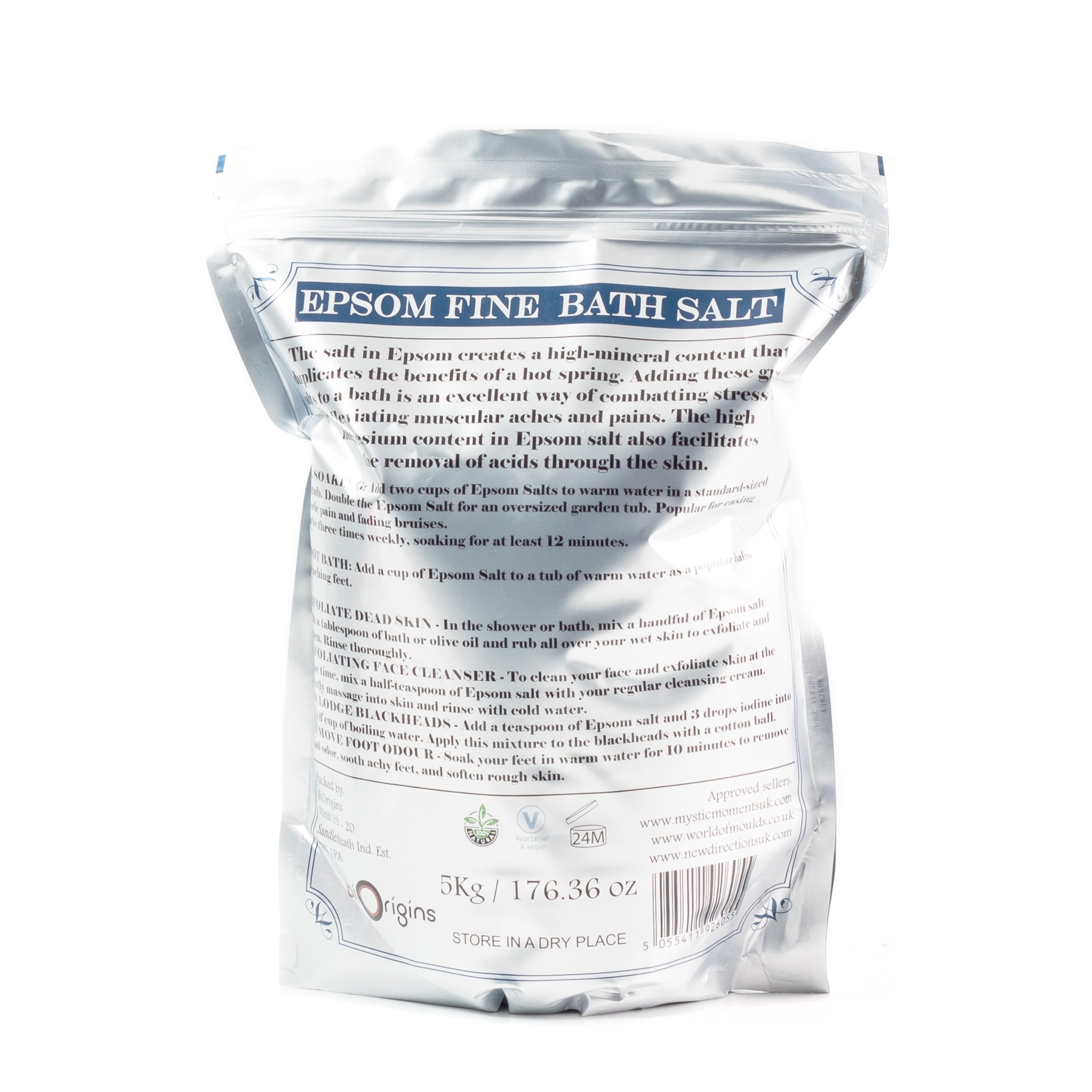 Epsom Drobna Sól Ba 2,5 kg