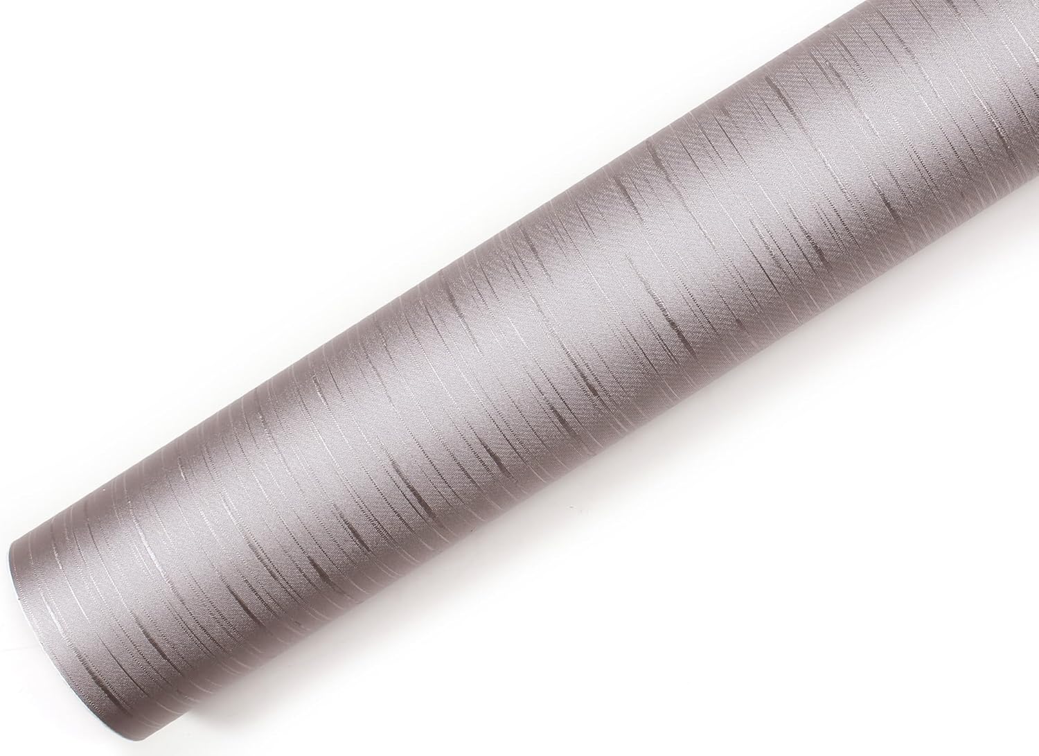 ROSEROSA Peel and Stick Metallic Fabric Architectural Film Self-Adhesive Vinyl Film Wallpaper Door Wrap Counter Top Border Mirror Molding Trim RM04