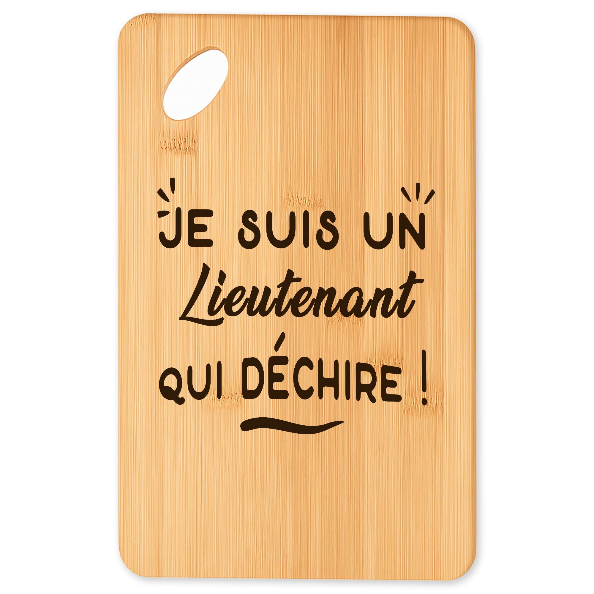 Planche à découper en cadeau original pour passionné de cuisine