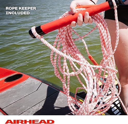 Vista 6 de AIRHEAD Heavy Duty Tow Harness blanco y rojo