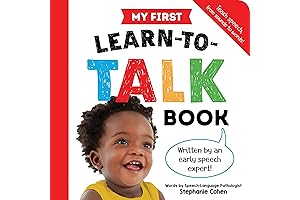 My First Learn-to-Talk Book: Fast-Track Your Speech-Delayed Toddler's Language Skills