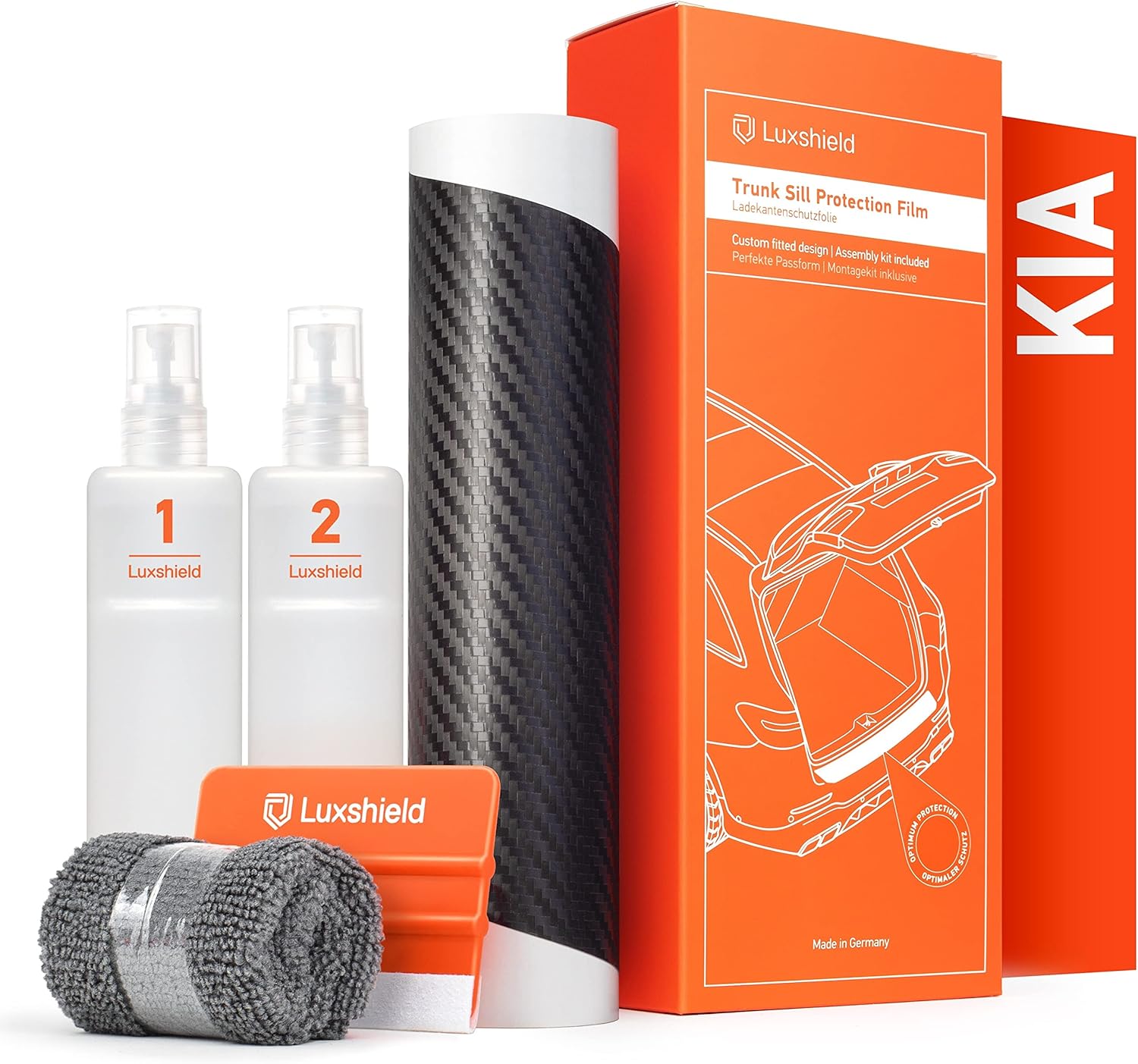 Luxshield Boot Sill Protector Film for Kia NIRO 2 (II) SG2 I 2022-2023 ...