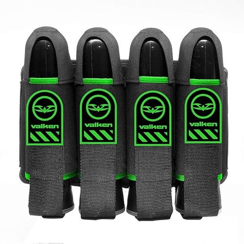 Vista 10 de Valken Arnés de paintball Alpha 4 Pod Azul