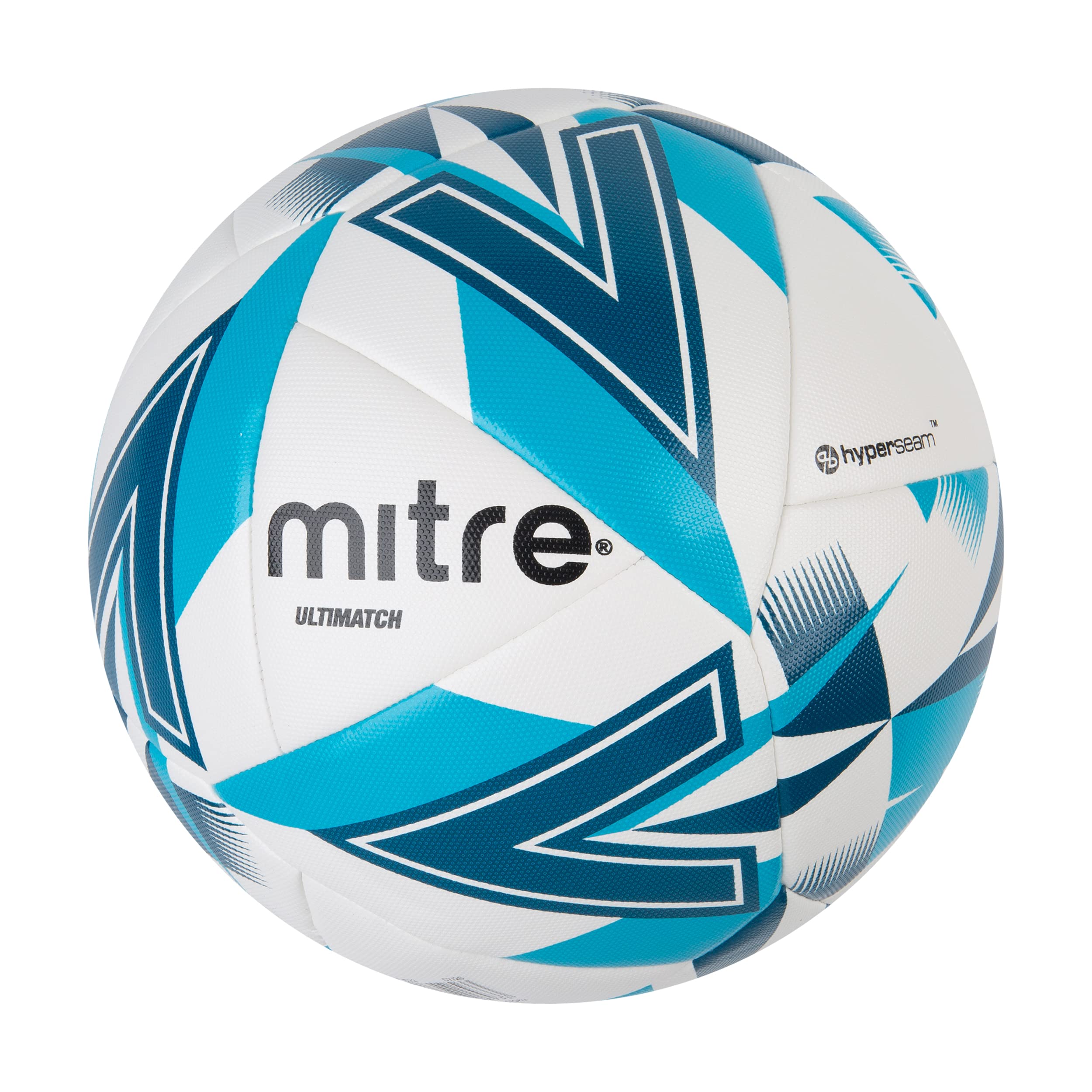 Mitre Ultimatch Fußball | verbesserte Ballkontrolle | äußerst strapazierfähig | noch mehr Präzision | Ball Fußball
