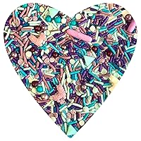 Vista 14 de COOL MOM SPRINKLES Blue Dog Paw Sprinkles (4 onzas) – Gránulos de cumpleaños con temática Bluey para decorar pasteles, cupcakes, galletas y postres