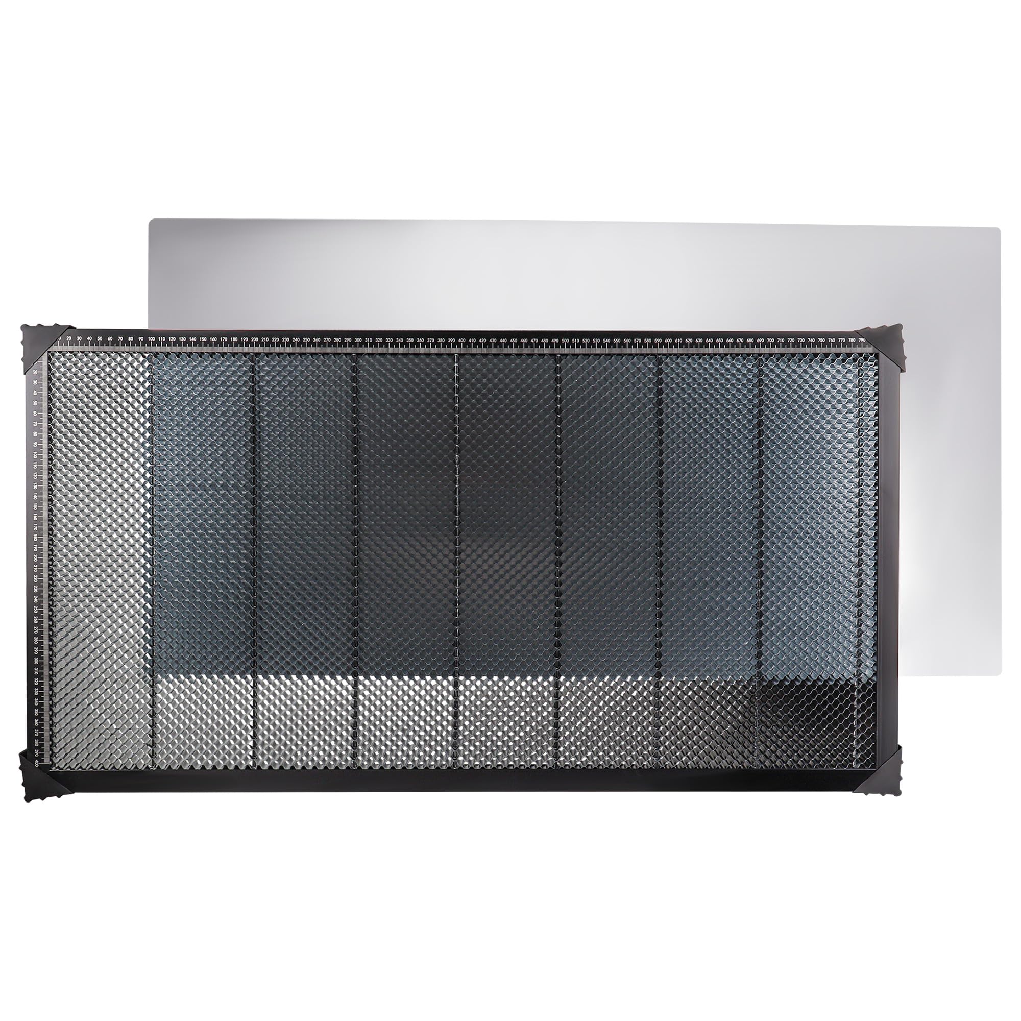 Tavolo laser a nido d'ape, 450 x 850 x 22 mm, tavolo da lavoro a nido d'ape, piano di lavoro a nido d'ape, accessorio per macchina per incisione laser e incisione laser