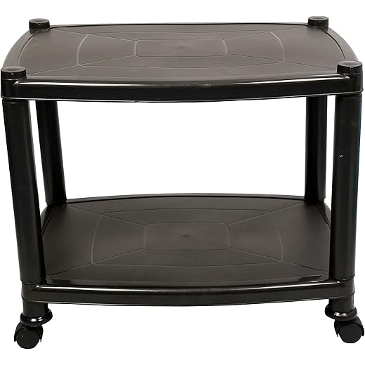 Esquire Delta Black Trolley Table