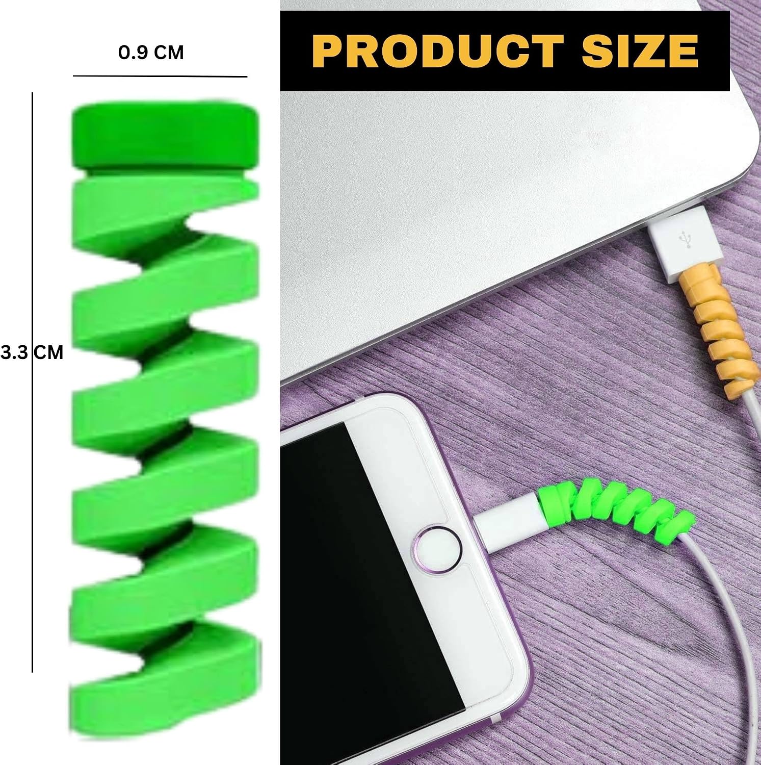 32 Pcs Phone Cable Protector Cute-Charger,Mobile Phone Wire Protector, USB Cable Saver,Type C Charger Cable Protector,Cable Cord Saver for Headphone Laptop Cellphone Cable Accessories