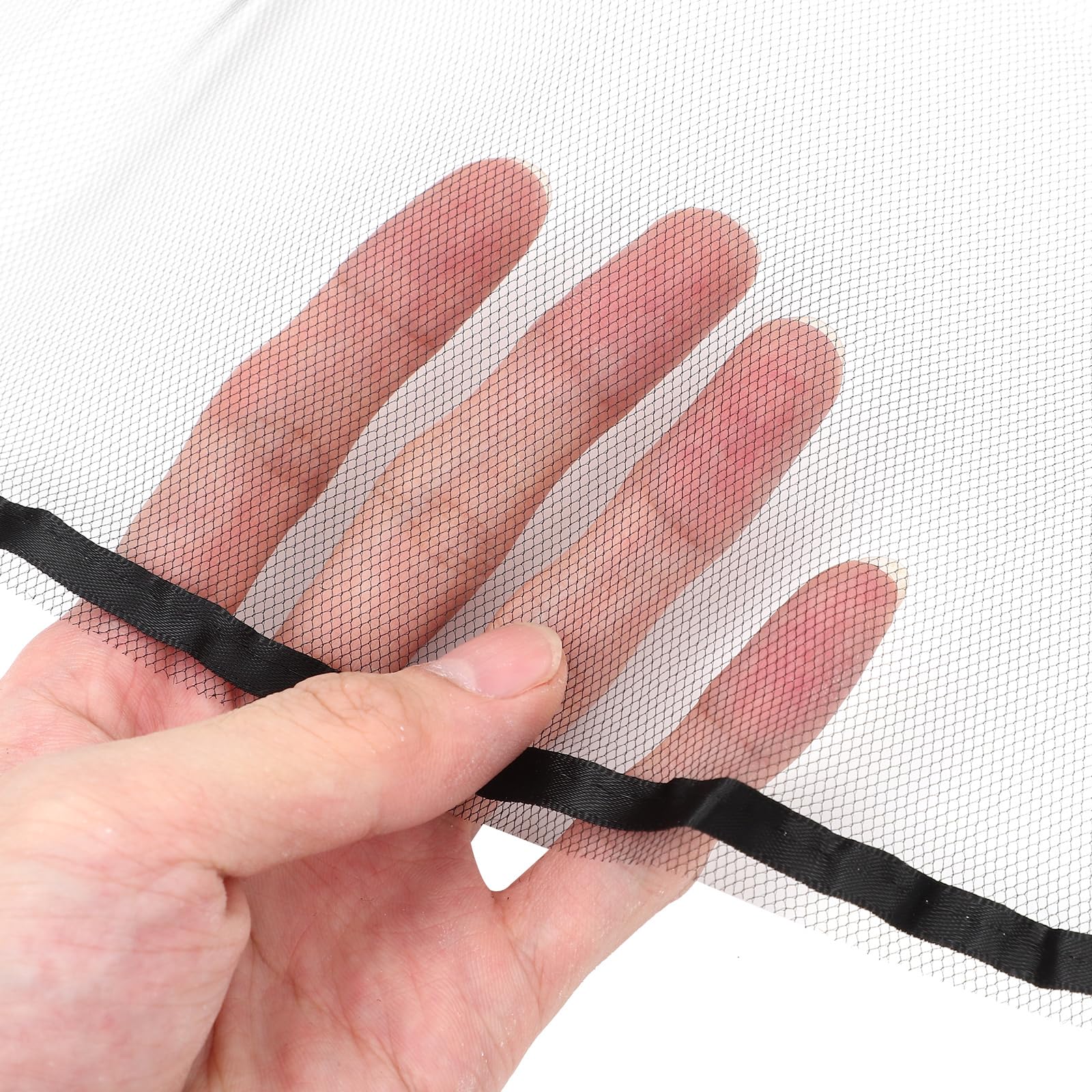 Zerodeko Velo Perfectos Peine con Poliéster para Novia Boda Negro de Accesorios Elegante Actividades Infantiles y Despedidas de Soltera