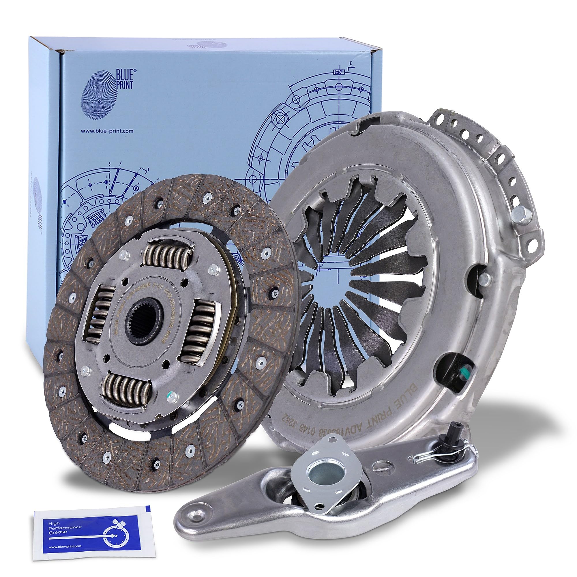 Clutch Kit 3pc (Cover+Plate+Releaser) fits VW BEETLE 1Y7 1.4 01 to 10 BCA New