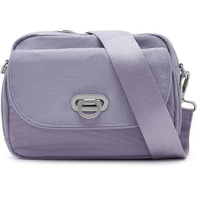 Baggallini Coastal Flip Lock Camera Bag Crossbody