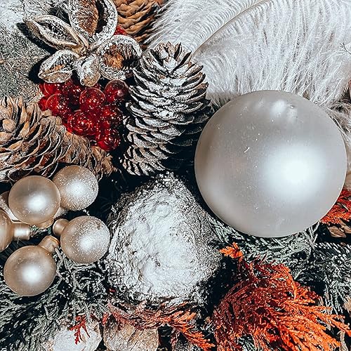 Miniatura 7 de 10 plumas de avestruz blancas para manualidades de 12-14 pulgadas (9.8-11.8 in) plumas naturales a granel para decoración del hogar, bricolaje,