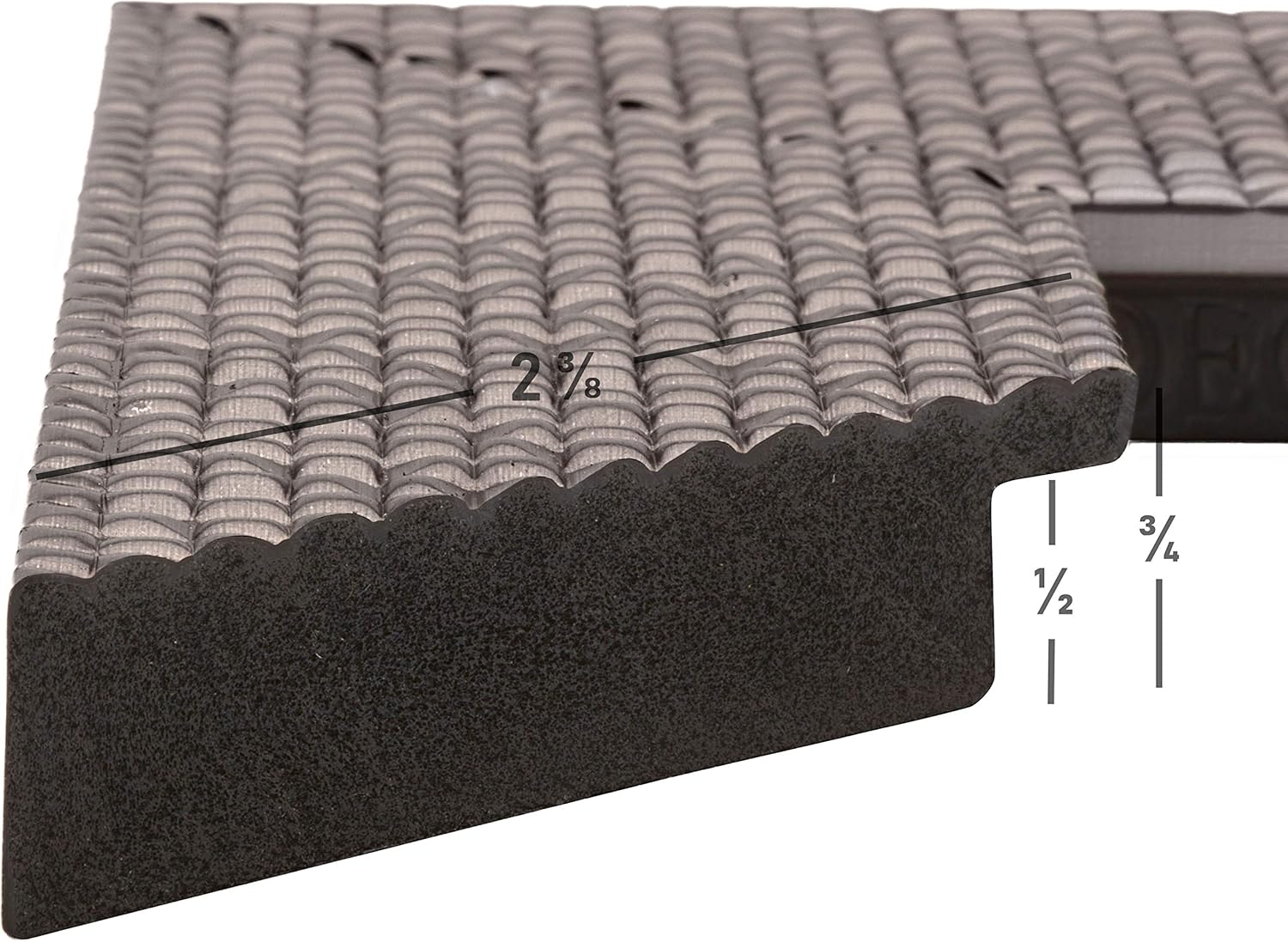 Craig Frames Glimmer, 8 x 12 Inch Picture Frame Matted to Display a 5 x 7 Inch Photo, Pewter