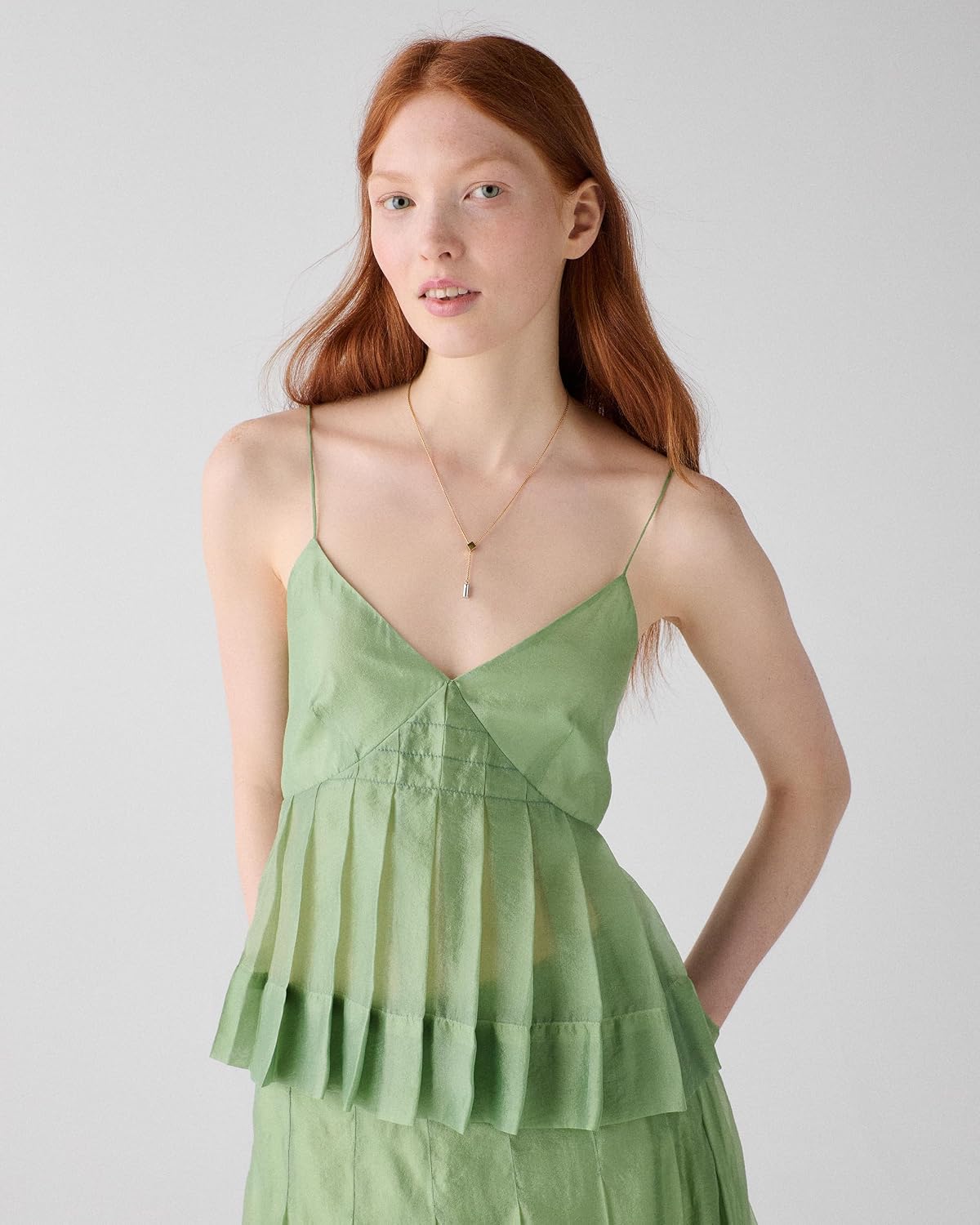 kate spade new york Women's Crinkled Organza Cami