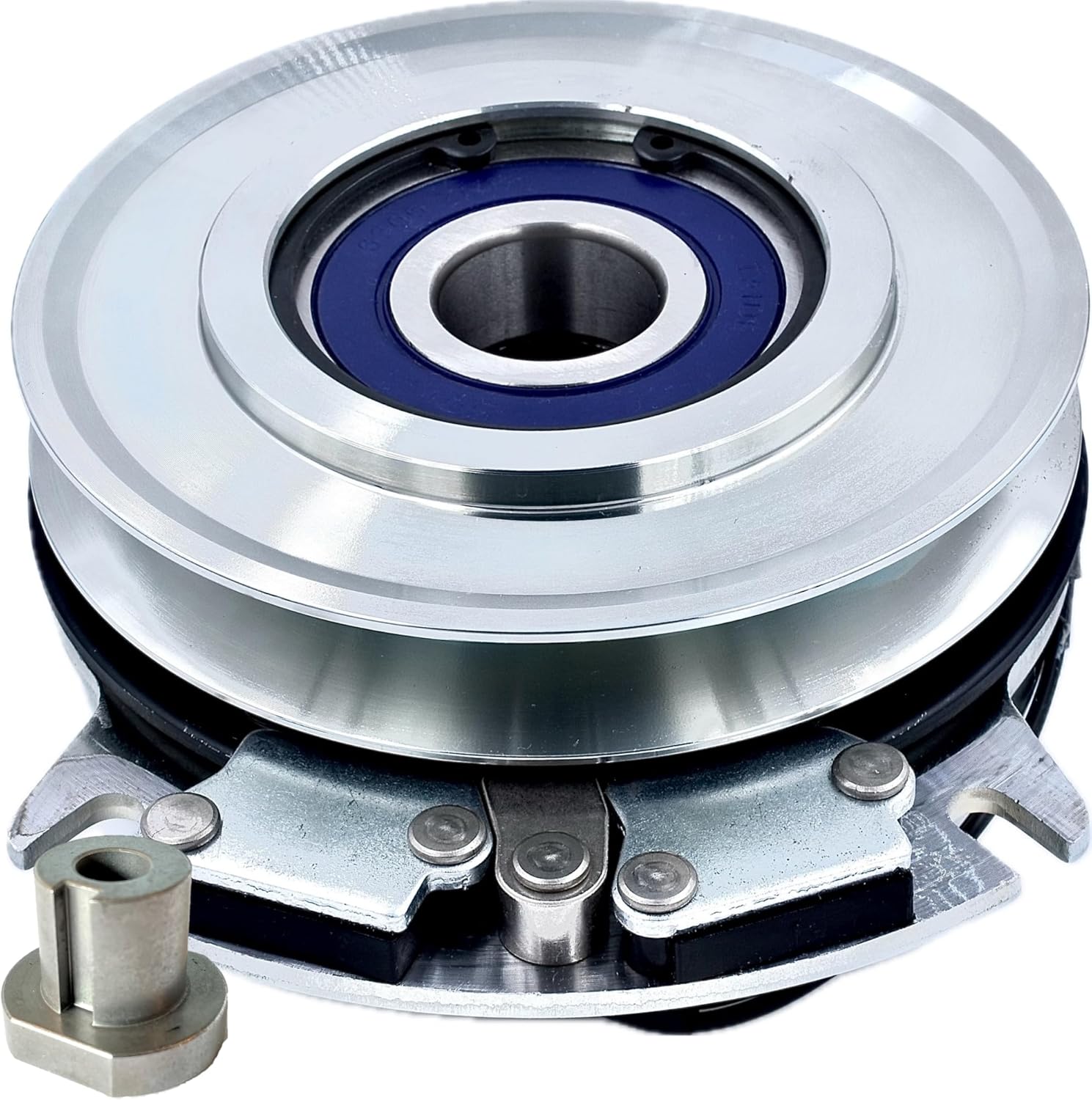 SuperTorque 210ftlb (OEM 125) BIGBearing Solid Steel Billet Pulley Electric PTO Clutch 917-04754A OEM Upgrade fits Cub Cadet Z-Force S46 S54 S60 MTD 717-04754 717-04754A 917-04754 Lawn Mower