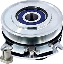 SuperTorque 210ftlb (OEM 125) BIGBearing Solid Steel Billet Pulley Electric PTO Clutch 917-04754A OEM Upgrade fits Cub Cadet Z-Force S46 S54 S60 MTD 717-04754 717-04754A 917-04754 Lawn Mower