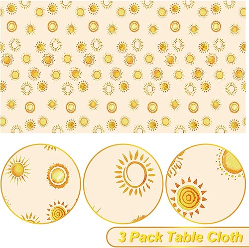 Miniatura 27 de Paquete de 3 manteles rectangulares para fiesta de los años 90, mantel de plástico con graffiti, decoración desechable para tema de retroceso, tema