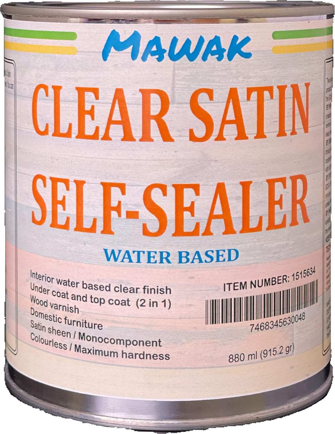 MAWAK CLEAR SATIN SELF-SEALER