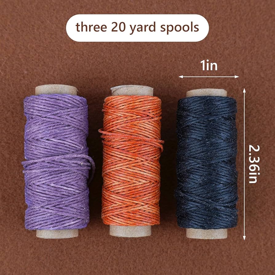 Amazon.com: Books by Hand, Natural Waxed Linen Thread, Three 20