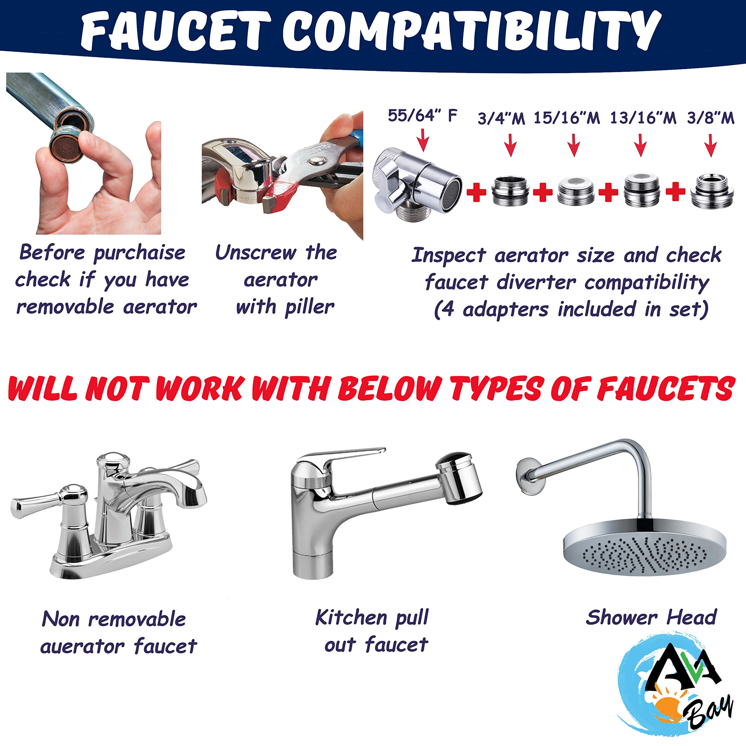 Buy AVAbay Faucet Sprayer Bidet Sprayer for Toilet Warm Water