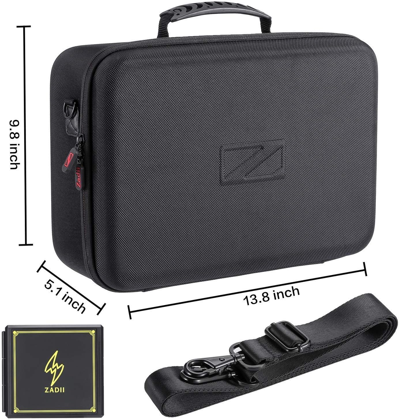 Flаѕh Dеаlѕ - 80% оƒƒ Zadii Hard Carrying Case Compatible with Switch OLED Model and Nintendo Switch, Travel Case fit Poke Ball Plus and Pro Controller Uр Tо 40% оƒƒ Zadii Hard Carrying Case Compatible with Switch OLED Model and Nintendo Switch, Travel Case fit Poke Ball Plus and Pro Controller