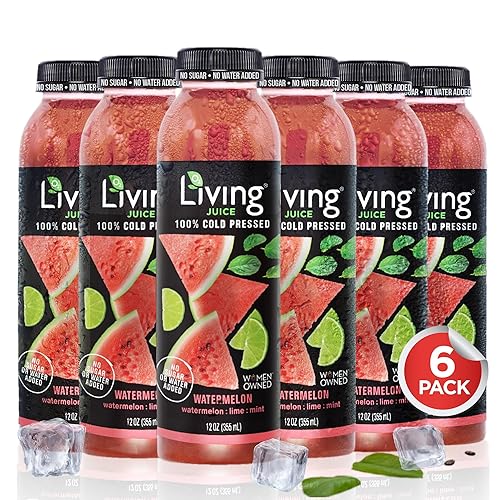Miniatura 22 de O2 Living Juice - Bebida prensada en frío, paquete variado de sabores – Bebidas de jugo orgánico – Sin azúcares añadidos o agua, dulzura natural