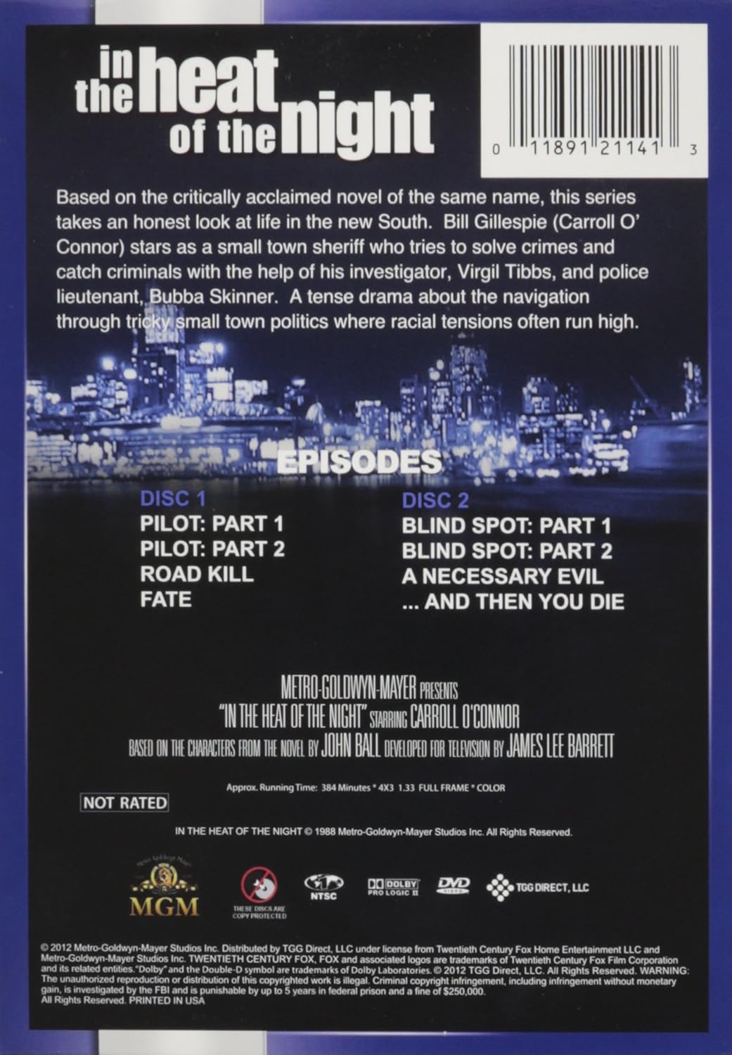 In The Heat of the Night: Complete Season 1