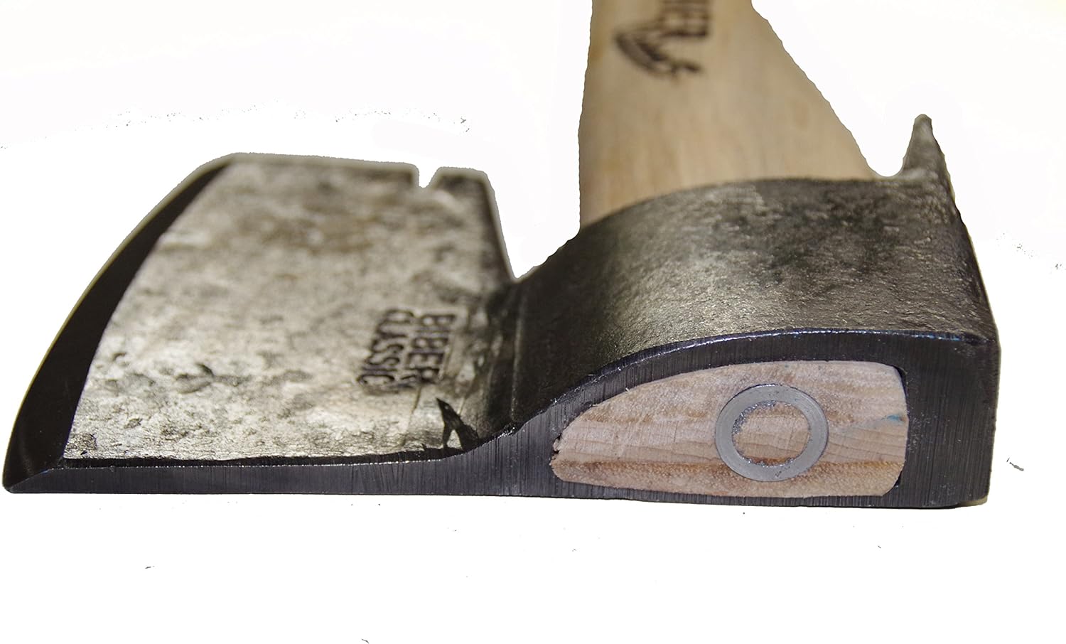 Muller Carpenters Right Bevel Broad Hatchet Axe - 1100 g Head - Hand Forged in Austria - Biber Classic