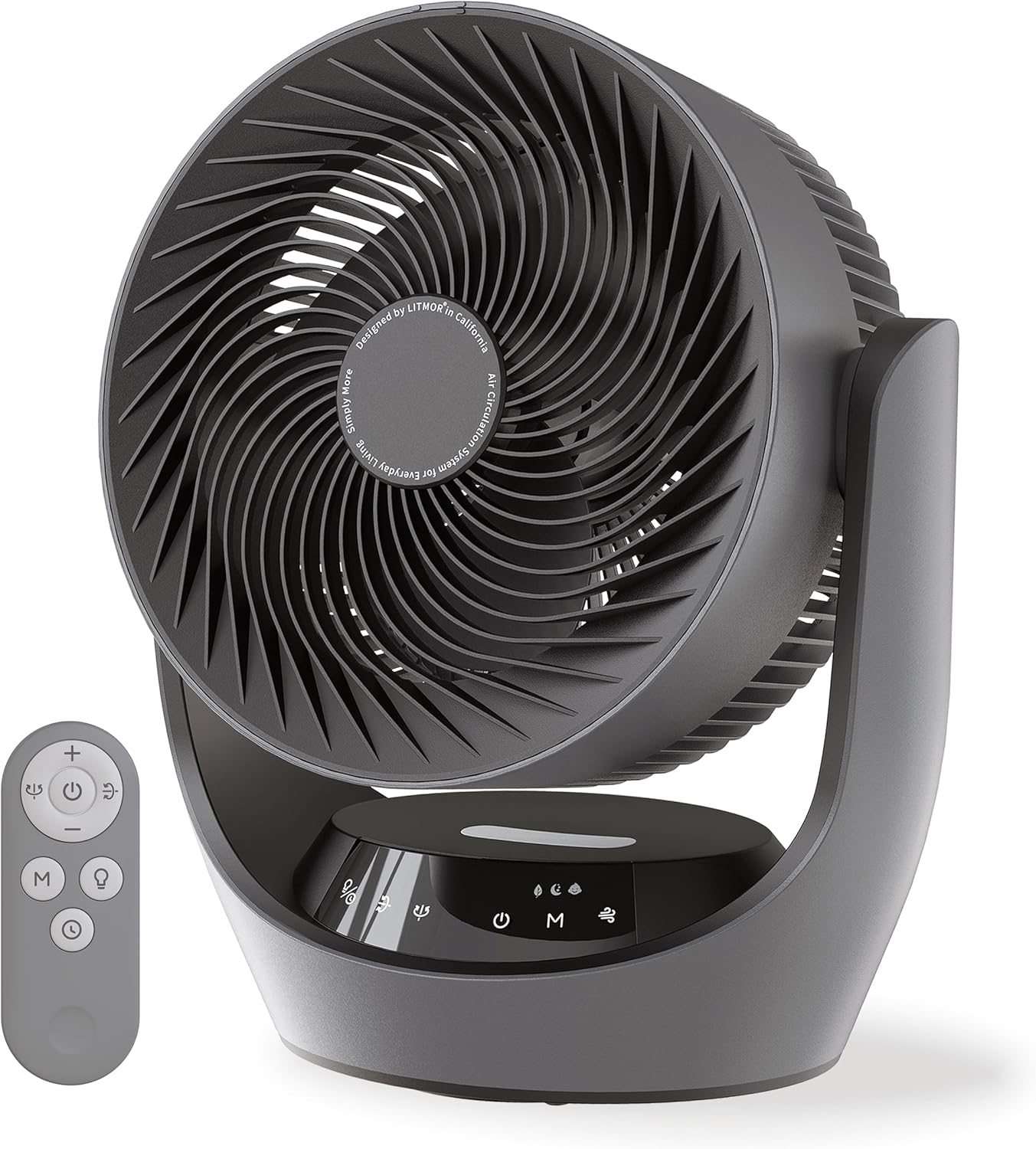サーキュレーター 静音 22dB DCモーター 360度首振り 30畳 充電式 コードレス 扇風機 バッテリー搭載 首振り 角度設定