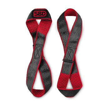 SBD Figure 8 Lifting Straps   Maximum Grip & Strength with Kevlar  Webbing   Made in Great Britain