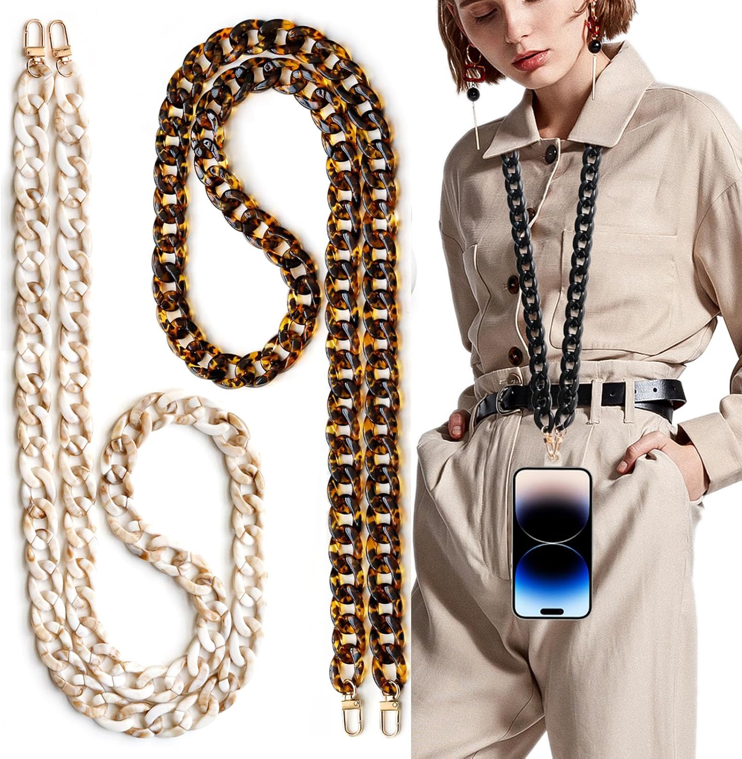 3PCS Cell Phone Lanyard, Detachable Phone Crossbody Kuwait Ubuy