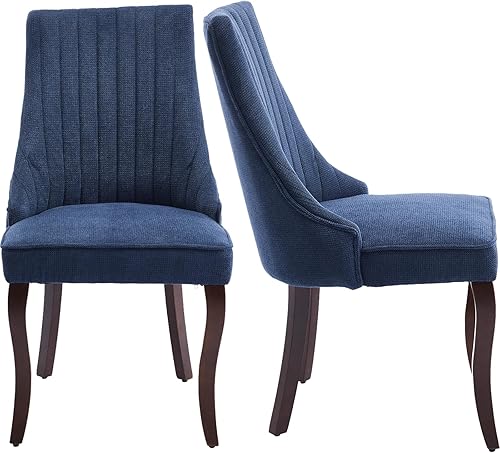 Miniatura 8 de Juego de 6 sillas de comedor modernas, sillas de cocina y comedor de mediados de siglo, sillas de cocina tapizadas de terciopelo con patas de