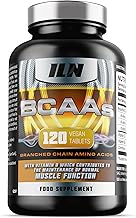 BCAA Tablet - BCAAs (120 Tablets) - 2400mg BCAAs per Serving - BCAA Amino Acids with Vitamin D for Normal Muscle Function - Suitable for Vegans & Vegetarians