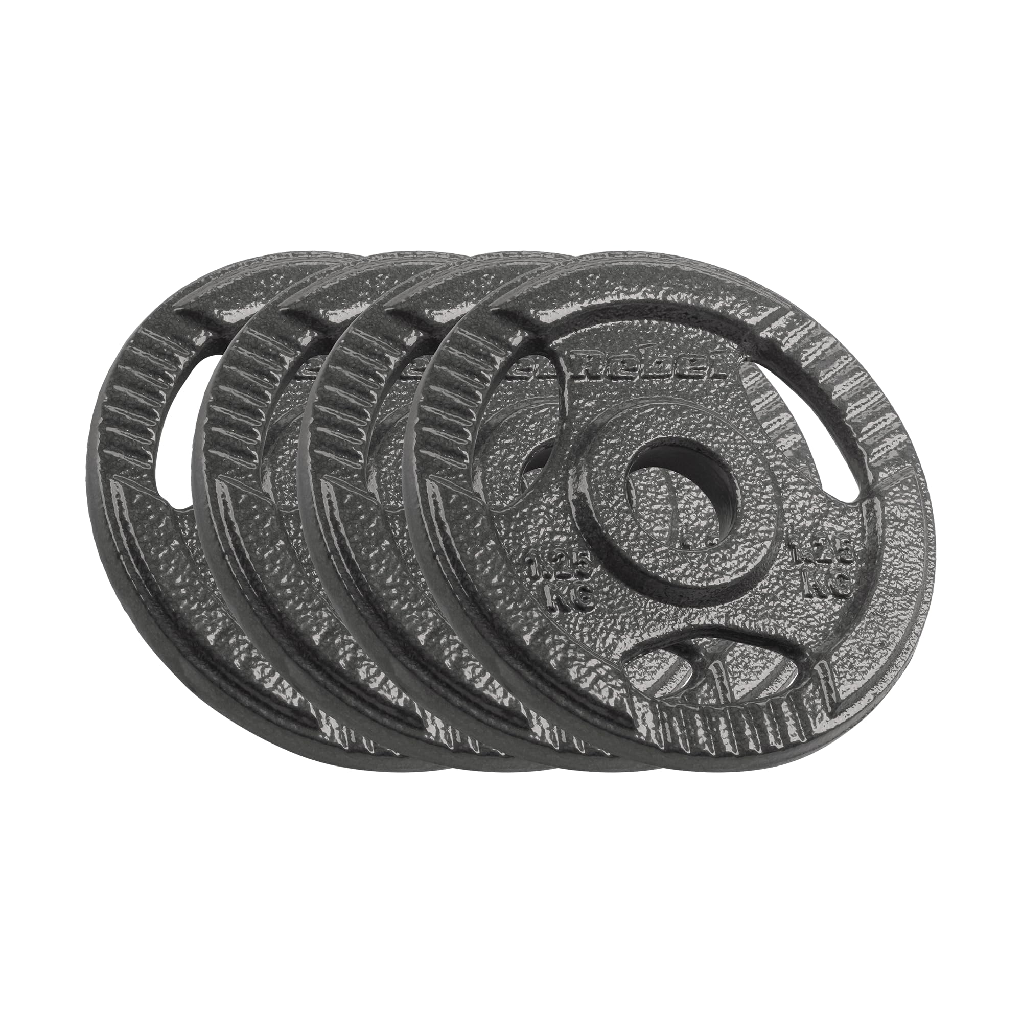 Rebel Zestaw Obciążeń Żeliwnych 4x1.25kg Otwór 31mm Talerz z Uchwytami RBA-2132