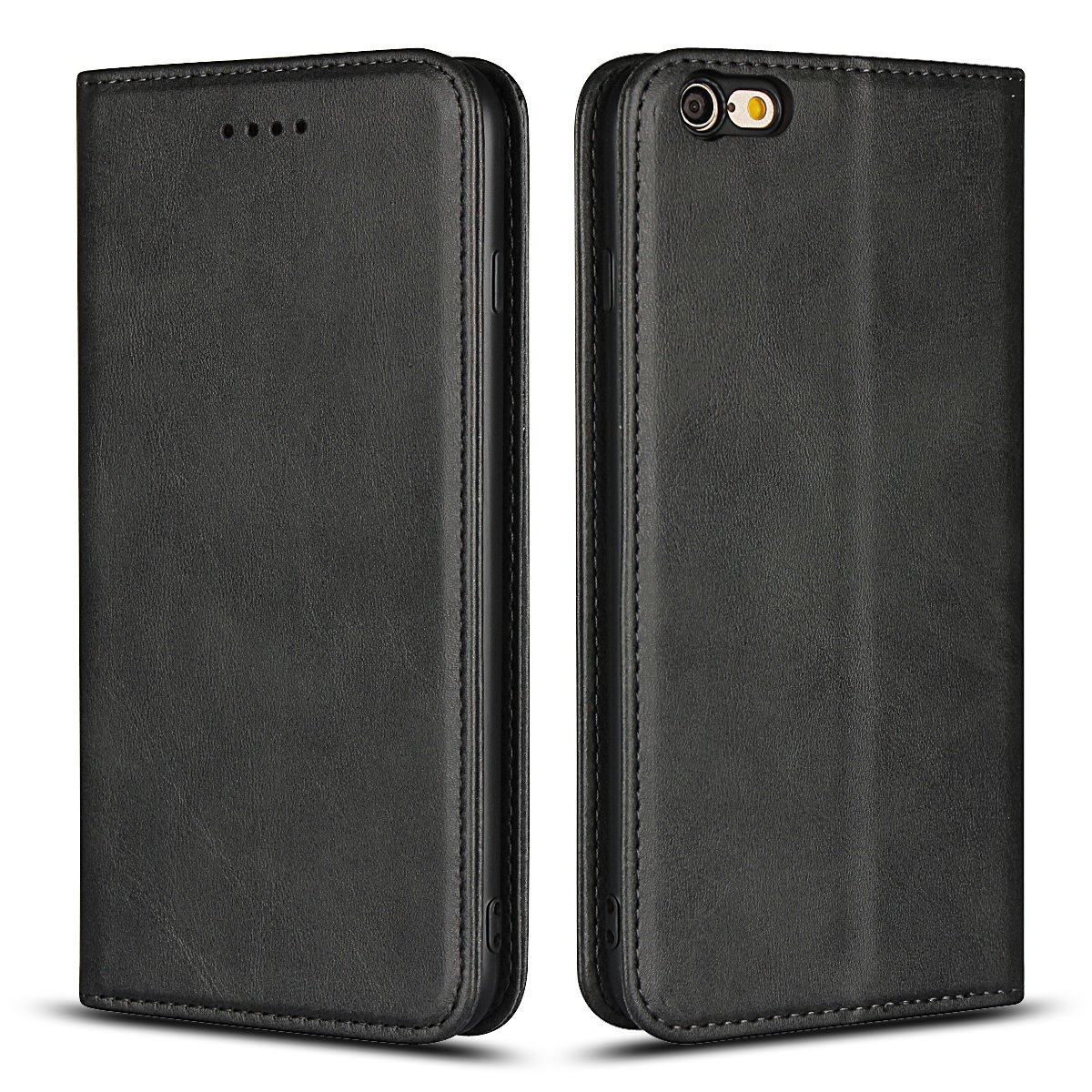 Amazon.co.jp: DeftD iPhone 6 / iPhone 6S 兼用 手帳型 本革調
