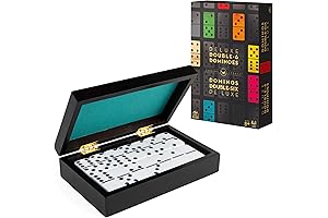 Legacy Deluxe Double-6 Dominoes: The Ultimate Classic Game Night Essential