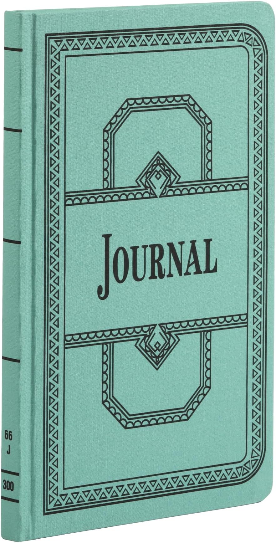 Boorum & Pease® Canvas Account Book, Journal, 16 Lb, 12 1/8" x 7 5/8", 300 Pages, Blue