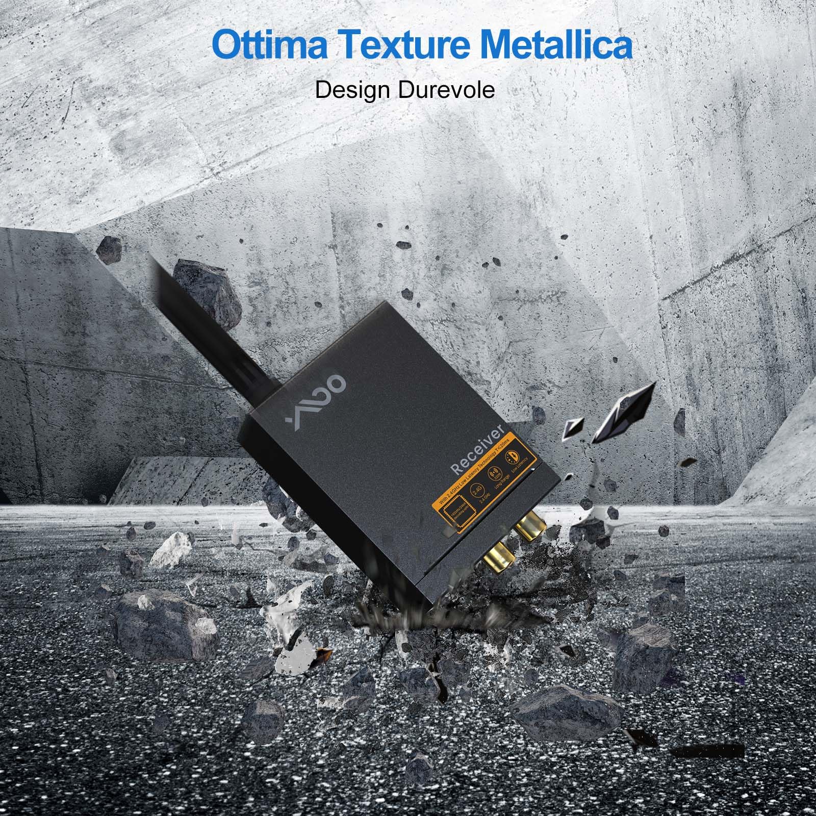 Trasmettitore Ricevitore Audio Wireless 1Mii - 2.4 GHz, Portata 100m, Per TV, Subwoofer E Casse - Foto 11