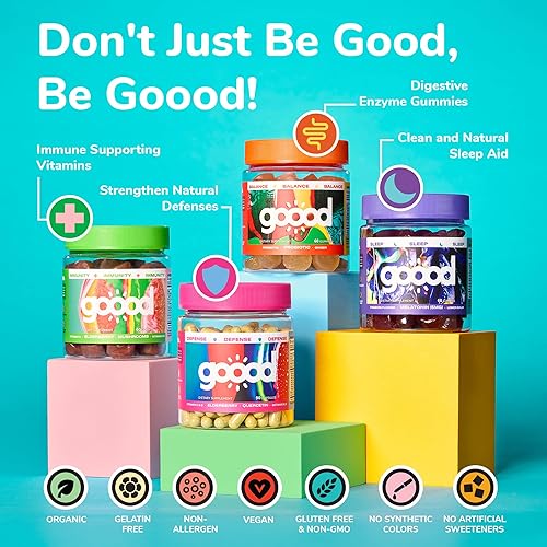 Miniatura 6 de Goood - Potenciador de inmunidad para adultos  Vitamina C con zinc y quercetina suplementos para apoyo a la inmunidad  Suplementos de saúco para