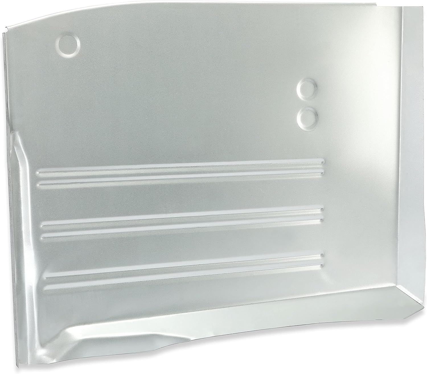 KUAFU Front Left Driver Side Floor Pan Compatible with 1955-1957 Chevrolet Chevy All Models Steel Silvery Cab 2Pcs