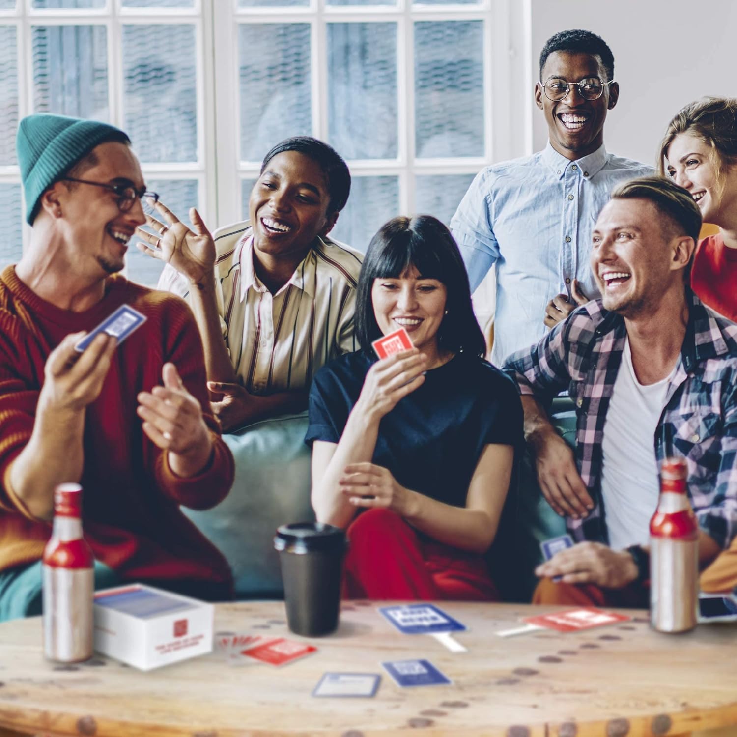 Never Have I Ever Party Combo Pack, Classic Edition Game, Expansion Pack One, and Custom Shot Glass, Ages 17 and Above