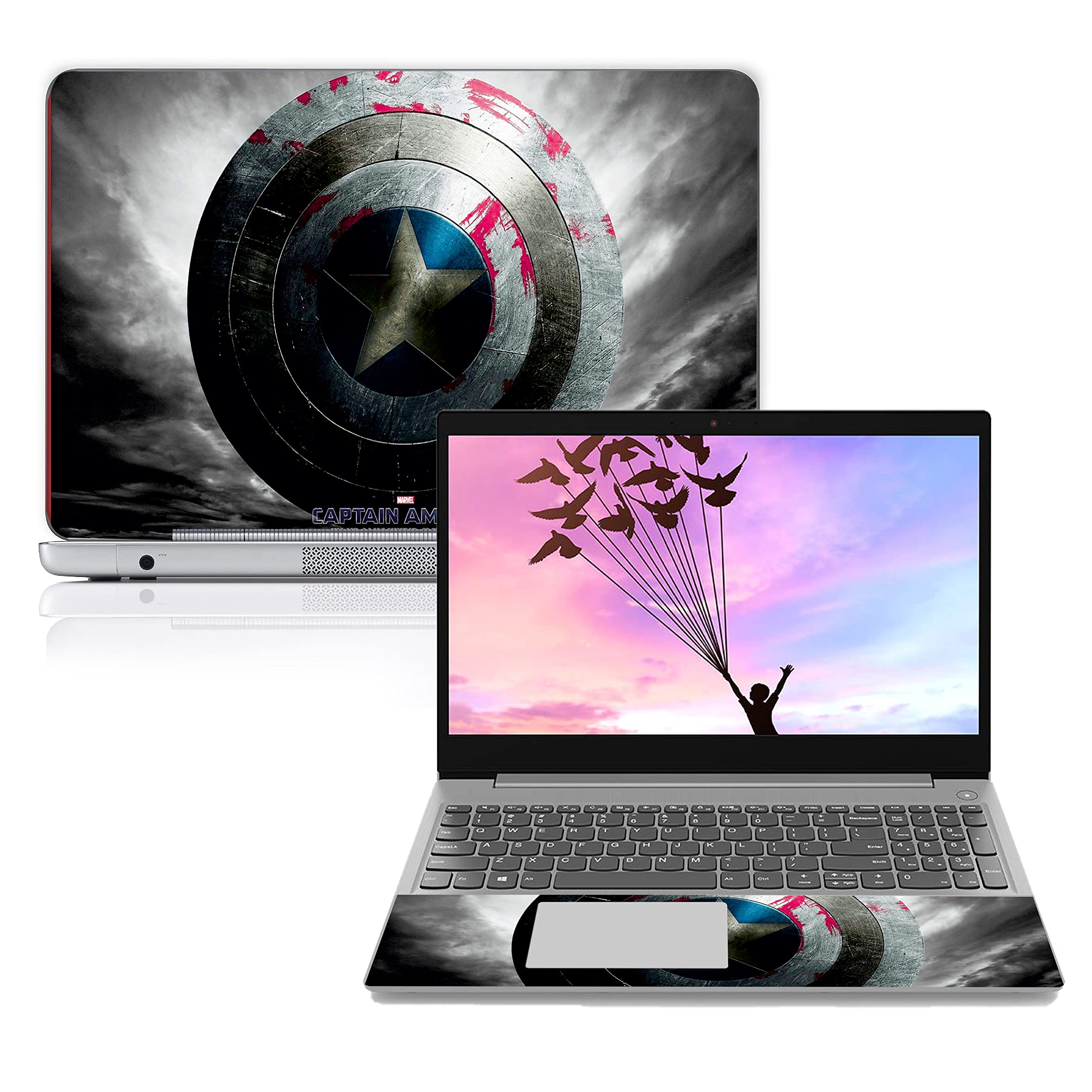 Paper Plane Design Laptop Skins Stickers (15.6 Inches) d73-image-11