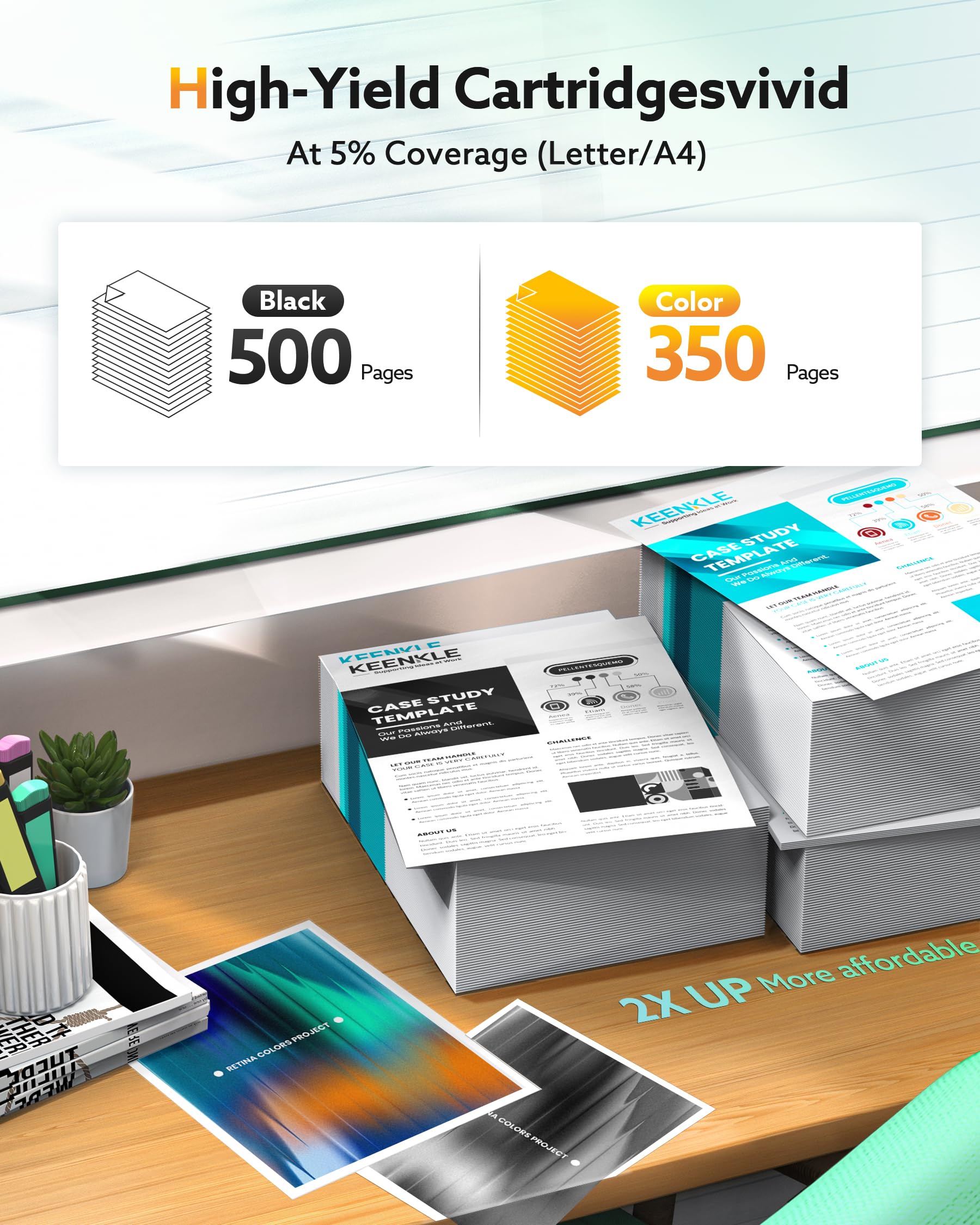 KEENKLE 604XL Cartucce Compatibile per Cartucce Epson 604 XL Multipack per Expression Home XP-2200 XP-4200 XP-3200 XP-2205 XP-3205 XP-4205 WorkForce WF-2930 WF-2910 WF-2935 WF-2950 (12-Pack)